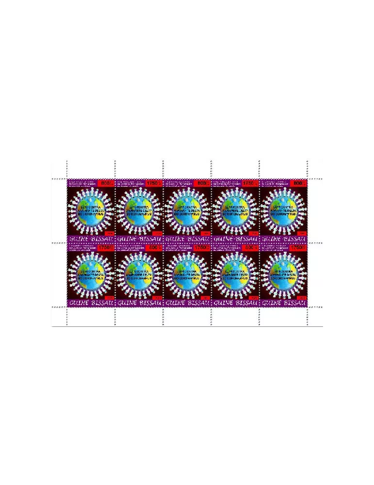 n° 9492/9493 - Timbre GUINEE-BISSAU Poste