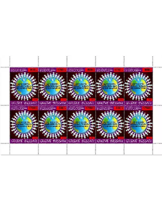 n° 9492/9493 - Timbre GUINEE-BISSAU Poste