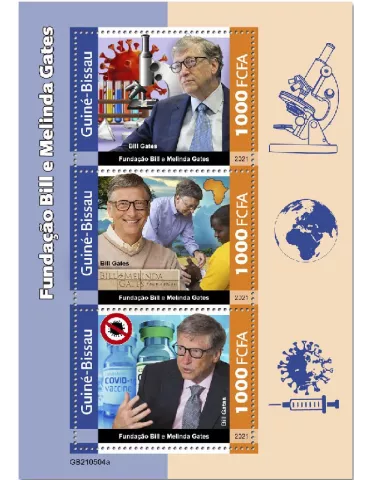 n° 9535/9537 - Timbre GUINEE-BISSAU Poste