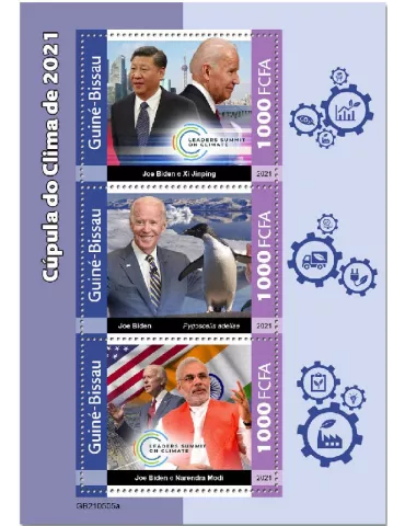 n° 9538/9540 - Timbre GUINEE-BISSAU Poste