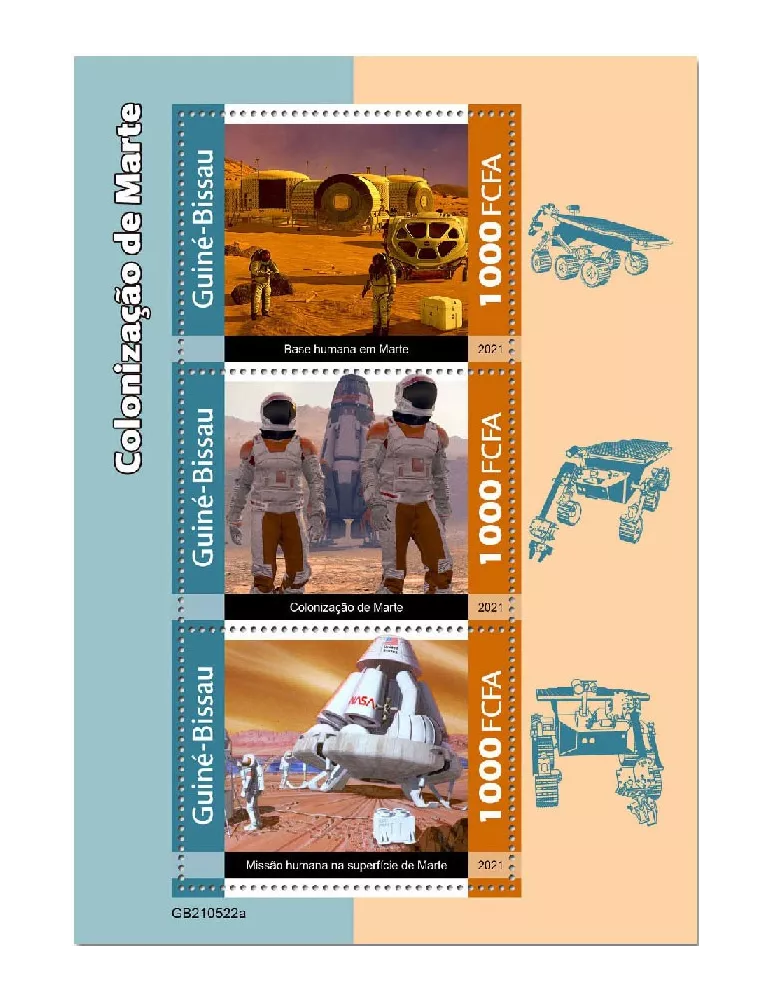 n° 9590/9592 - Timbre GUINEE-BISSAU Poste