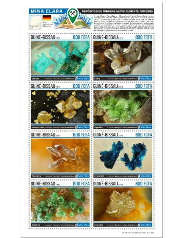 n° 9596/9603 - Timbre GUINEE-BISSAU Poste