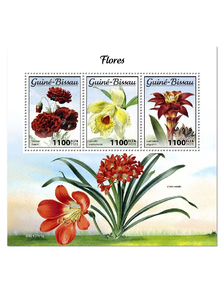 n° 9692/9694 - Timbre GUINEE-BISSAU Poste
