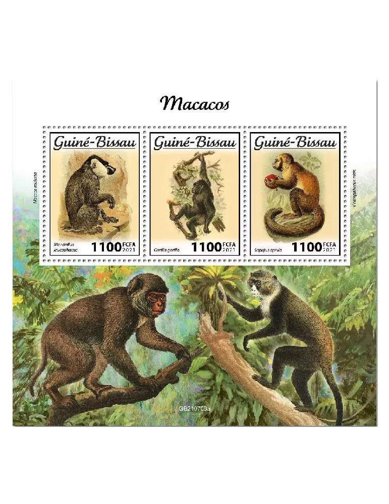 n° 9704/9706 - Timbre GUINEE-BISSAU Poste