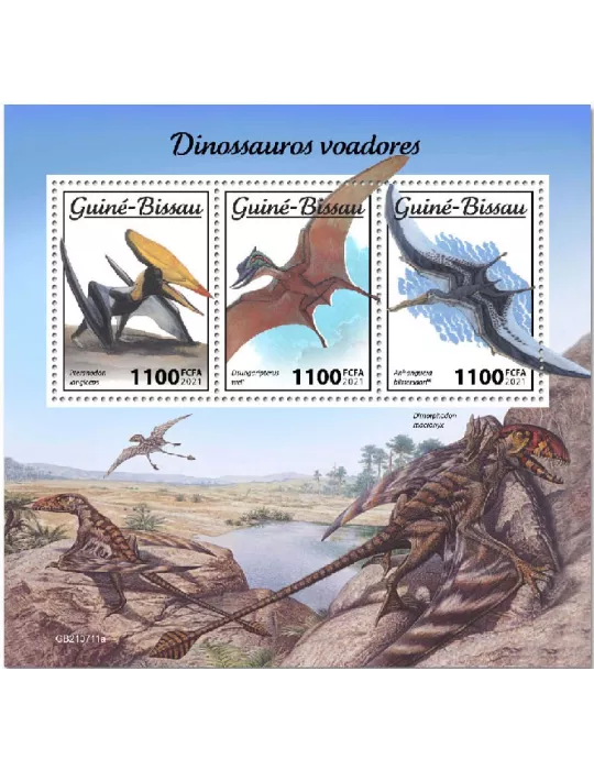 n° 9713/9715 - Timbre GUINEE-BISSAU Poste