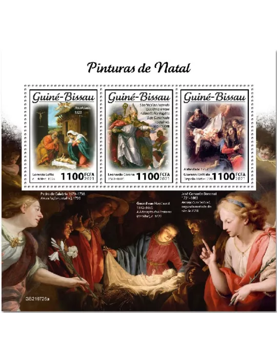 n° 9758/9760 - Timbre GUINEE-BISSAU Poste