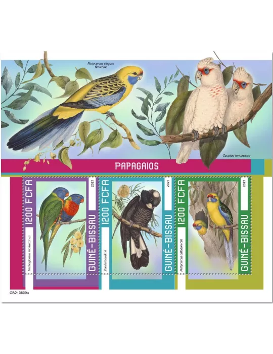n° 9788/9790 - Timbre GUINEE-BISSAU Poste