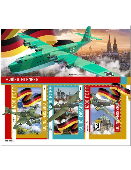 n° 9803/9805 - Timbre GUINEE-BISSAU Poste