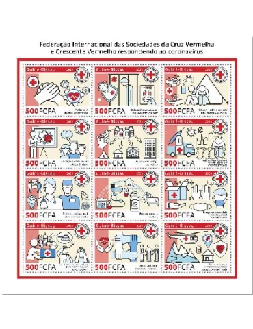 n° 9839/9850 - Timbre GUINEE-BISSAU Poste