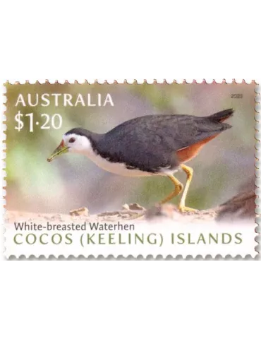 n° 548/549 - Timbre COCOS (ILES) Poste