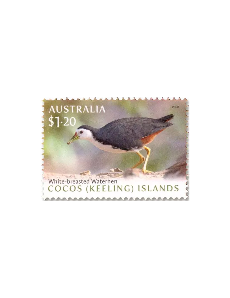 n° 548/549 - Timbre COCOS (ILES) Poste