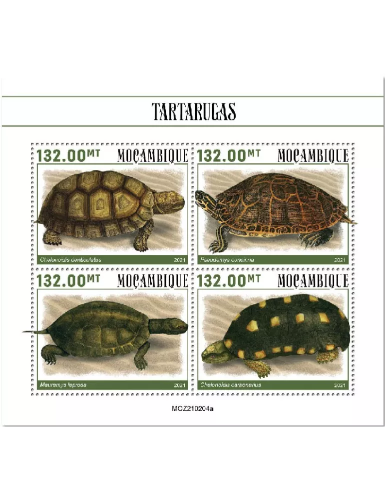 n° 9147/9150 - Timbre MOZAMBIQUE Poste