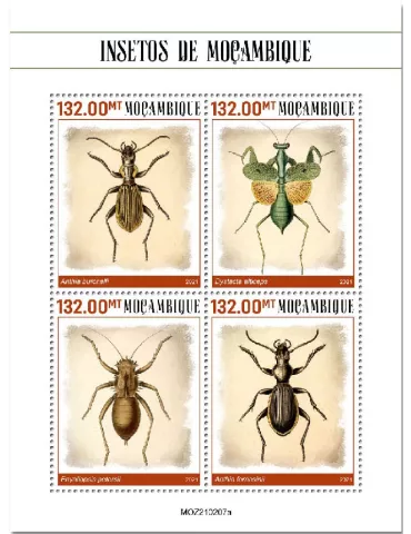 n° 9159/9162 - Timbre MOZAMBIQUE Poste