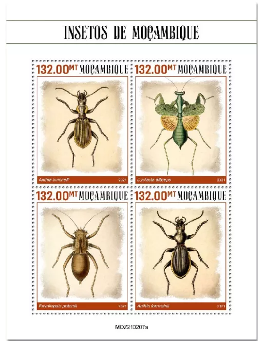 n° 9159/9162 - Timbre MOZAMBIQUE Poste