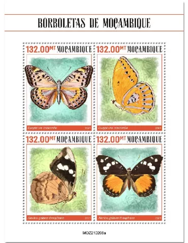 n° 9163/9166 - Timbre MOZAMBIQUE Poste