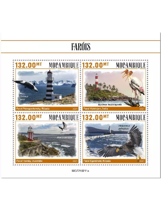n° 9175/9178 - Timbre MOZAMBIQUE Poste