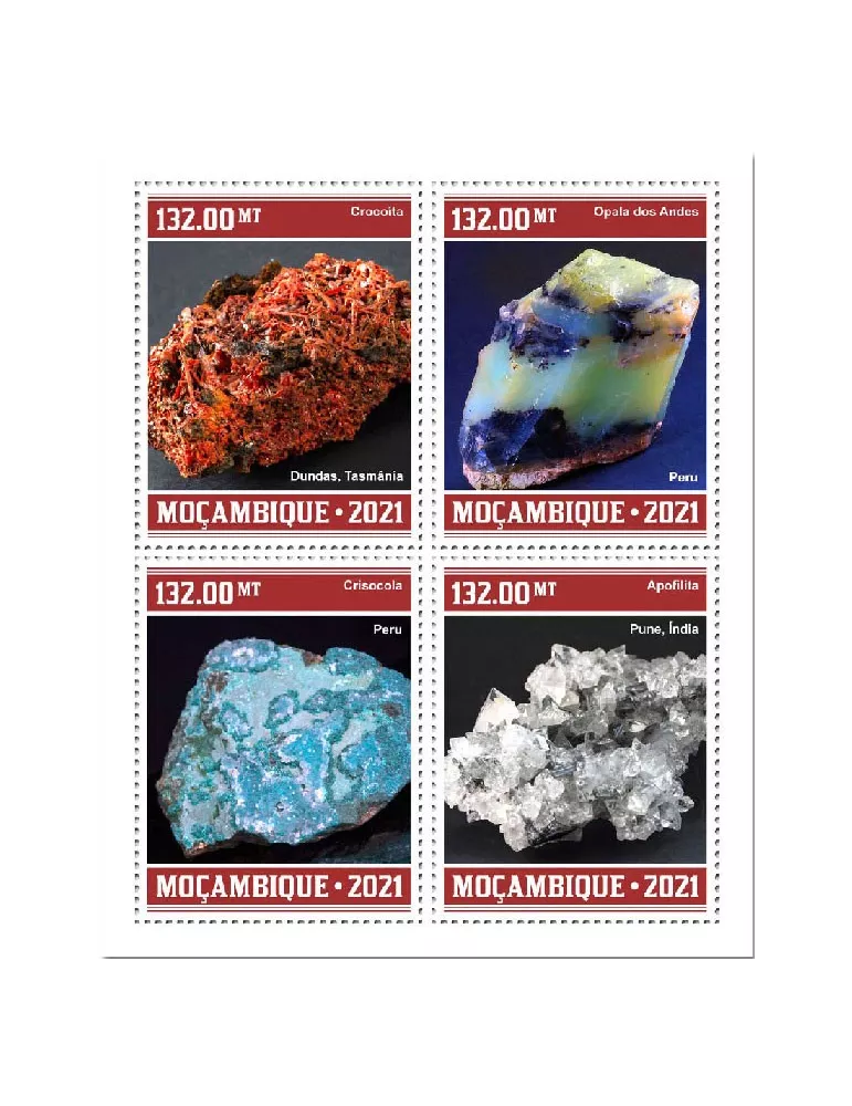 n° 9214/9217 - Timbre MOZAMBIQUE Poste