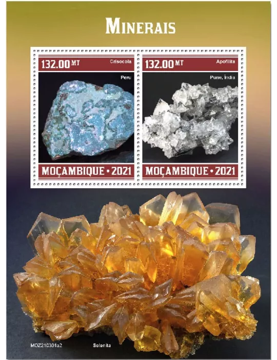 n° 9220/9221 - Timbre MOZAMBIQUE Poste