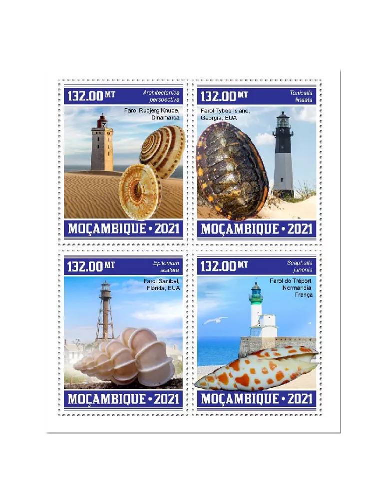 n° 9222/9225 - Timbre MOZAMBIQUE Poste