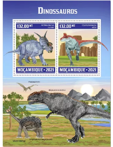 n° 9252/9253 - Timbre MOZAMBIQUE Poste