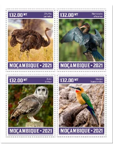 n° 9254/9257 - Timbre MOZAMBIQUE Poste