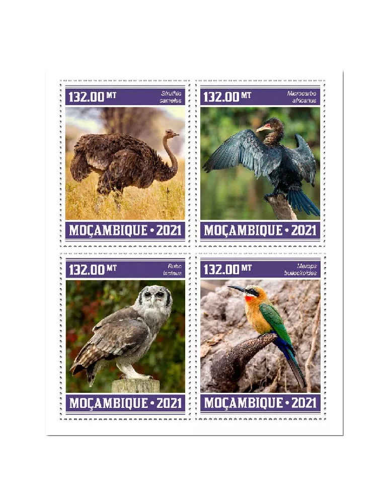 n° 9254/9257 - Timbre MOZAMBIQUE Poste