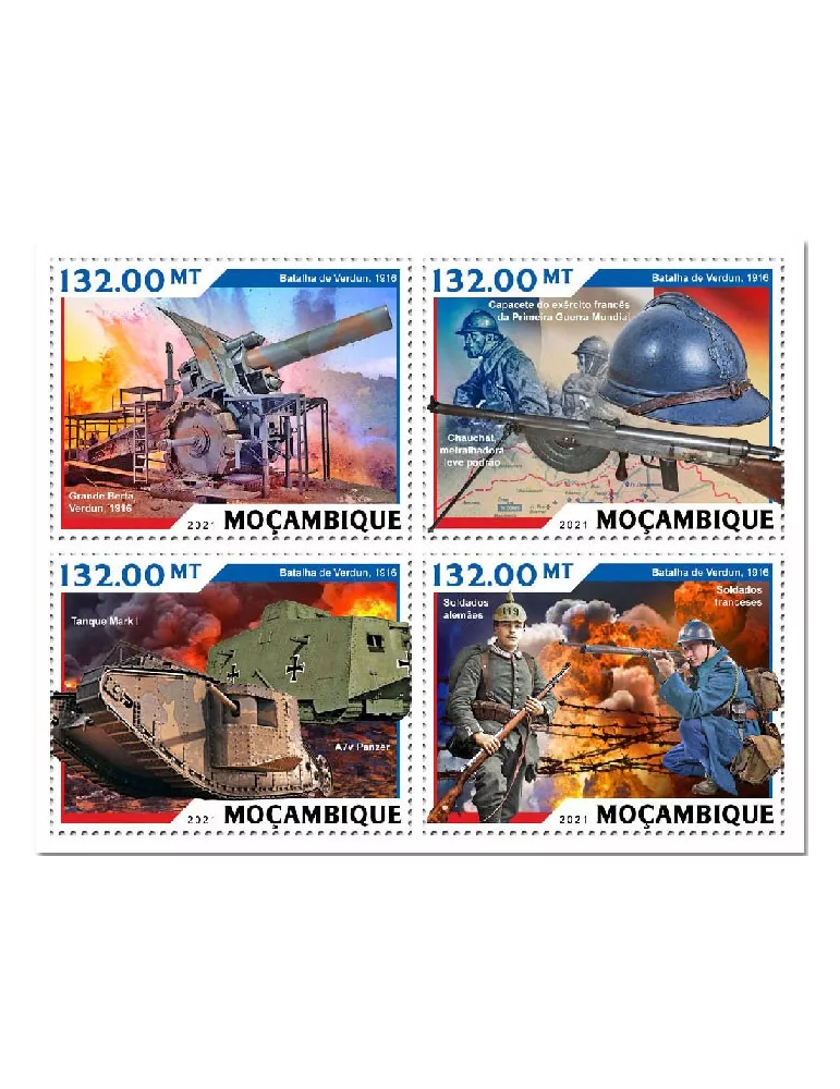 n° 9302/9305 - Timbre MOZAMBIQUE Poste