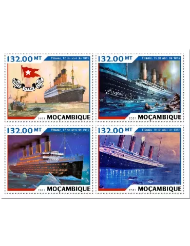 n° 9318/9321 - Timbre MOZAMBIQUE Poste