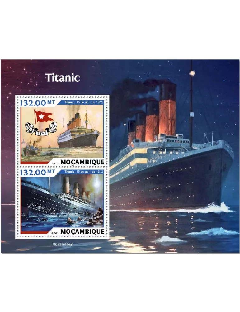 n° 9322/9323 - Timbre MOZAMBIQUE Poste