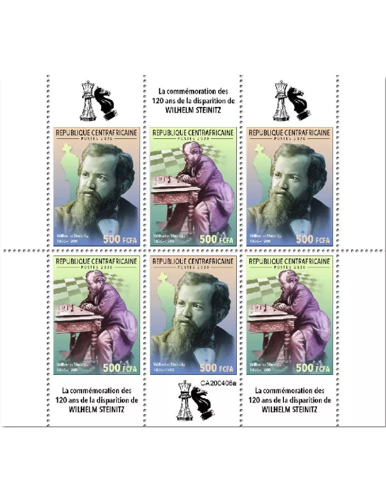 n° 6947/6952 - Timbre CENTRAFRIQUE Poste