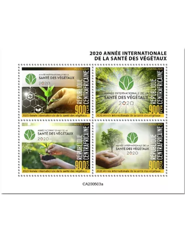 n° 7068/7071 - Timbre CENTRAFRIQUE Poste