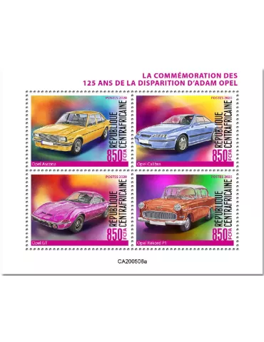 n° 7098/7101 - Timbre CENTRAFRIQUE Poste