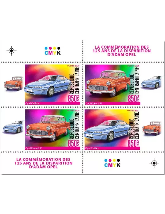 n° 7102/7109 - Timbre CENTRAFRIQUE Poste