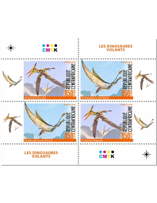 n° 7150/7157 - Timbre CENTRAFRIQUE Poste