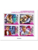 n° 7170/7173 - Timbre CENTRAFRIQUE Poste