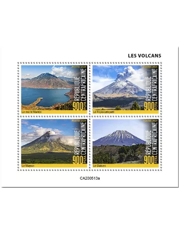 n° 7182/7185 - Timbre CENTRAFRIQUE Poste