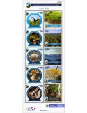 n° 2516/2525 - Timbre COLOMBIE Poste