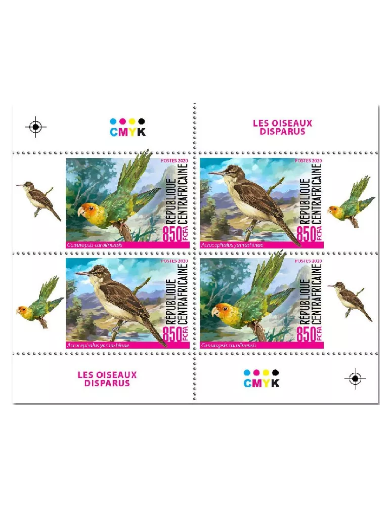 n° 7246/7253 - Timbre CENTRAFRIQUE Poste