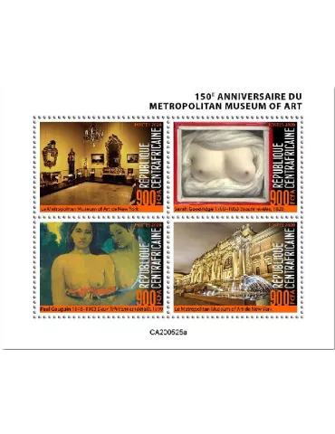 n° 7326/7329 - Timbre CENTRAFRIQUE Poste