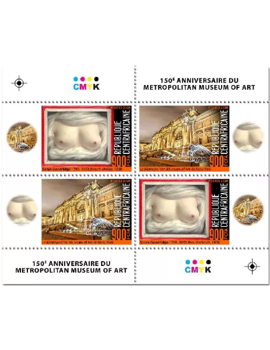n° 7330/7337 - Timbre CENTRAFRIQUE Poste