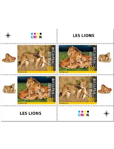 n° 7367/7374 - Timbre CENTRAFRIQUE Poste