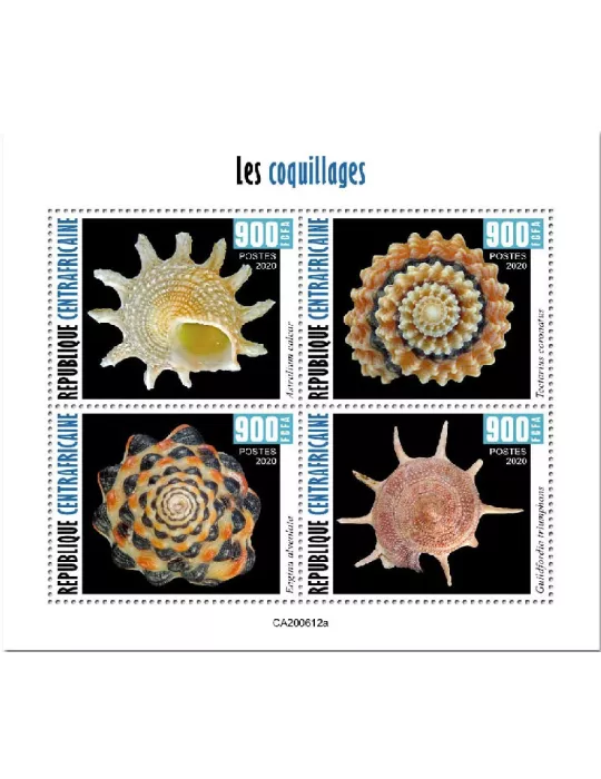 n° 7432/7435 - Timbre CENTRAFRIQUE Poste