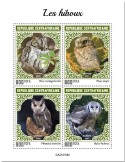 n° 7594/7597 - Timbre CENTRAFRIQUE Poste