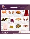 n° 2595/2606 - Timbre COLOMBIE Poste