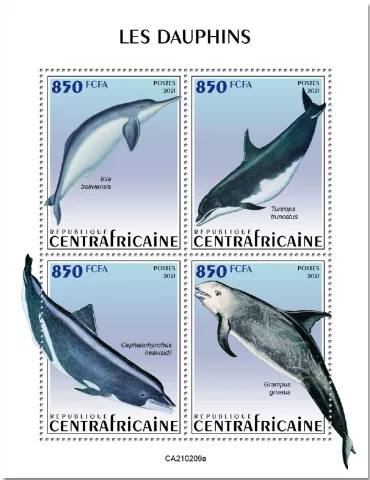 n° 7726/7729 - Timbre CENTRAFRIQUE Poste