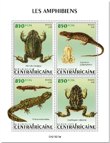 n° 7742/7745 - Timbre CENTRAFRIQUE Poste