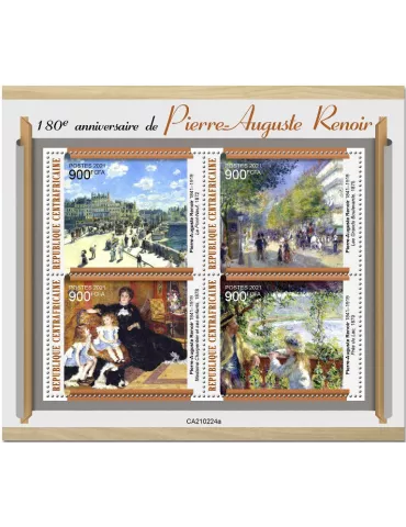 n° 7786/7789 - Timbre CENTRAFRIQUE Poste