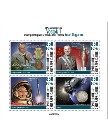 n° 7806/7809 - Timbre CENTRAFRIQUE Poste