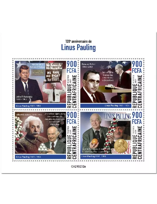 n° 7818/7821 - Timbre CENTRAFRIQUE Poste