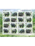 n° 7850/7853 - Timbre CENTRAFRIQUE Poste